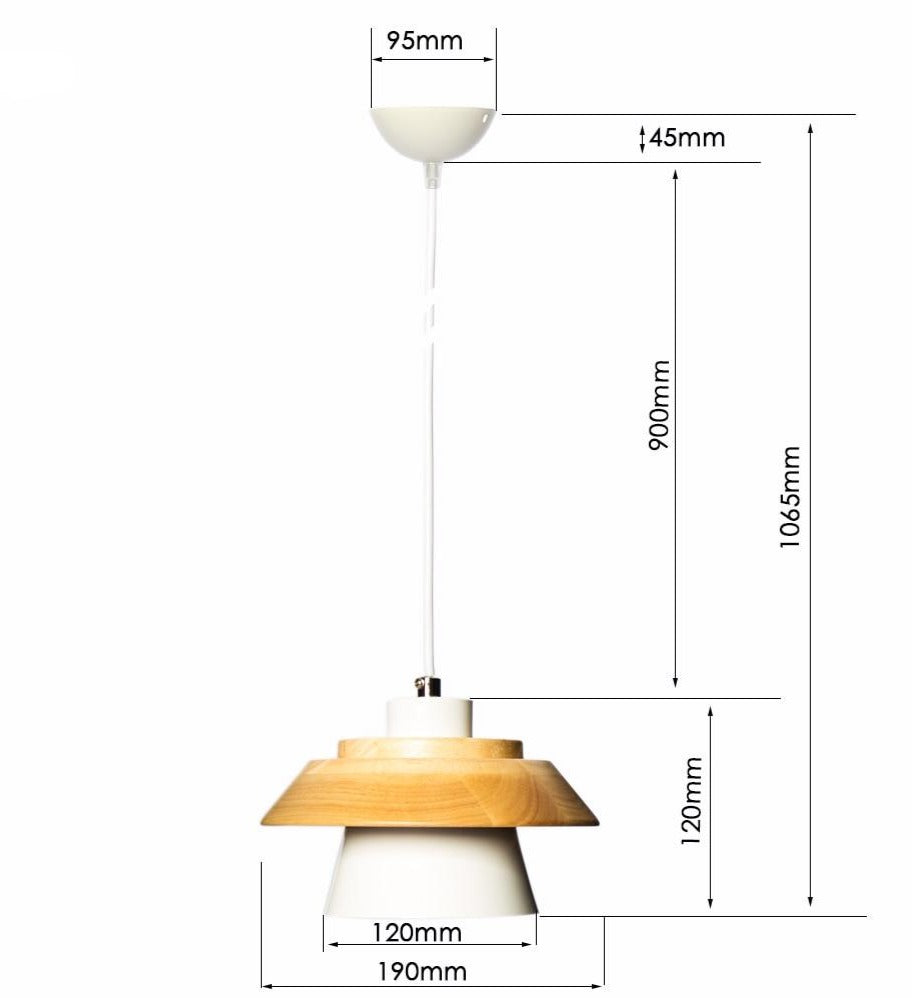 Avtoit | Modern Nordic Wooden Pendant Light