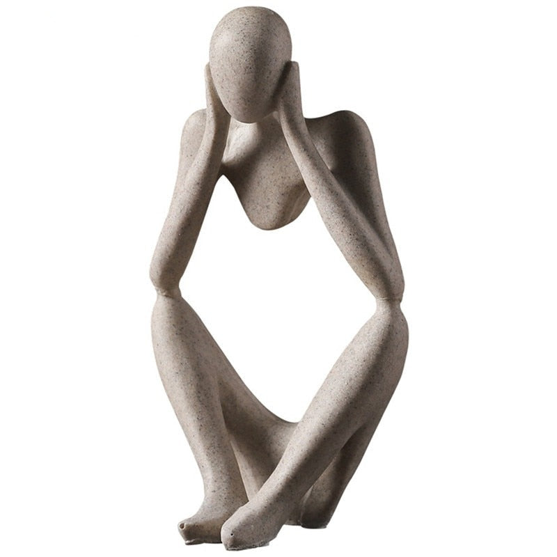 Avtoit | Nordic Abstract Unique Thinker Figurine Home Decor