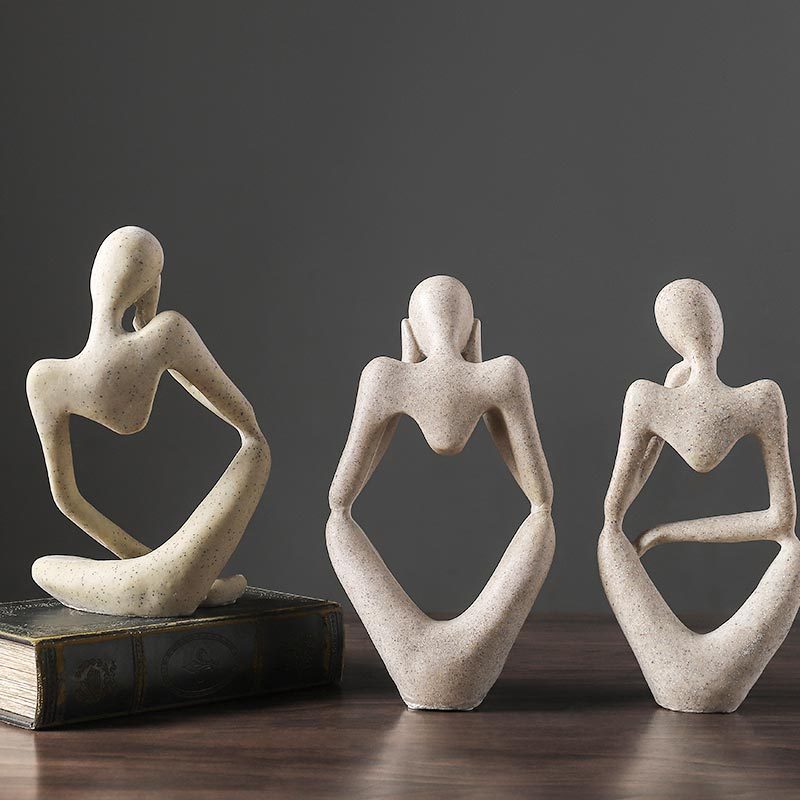 Avtoit | Nordic Abstract Unique Thinker Figurine Home Decor