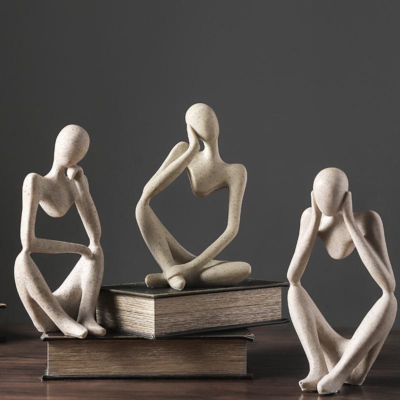 Avtoit | Nordic Abstract Unique Thinker Figurine Home Decor
