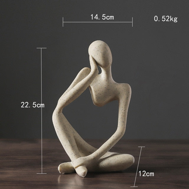 Avtoit | Nordic Abstract Unique Thinker Figurine Home Decor