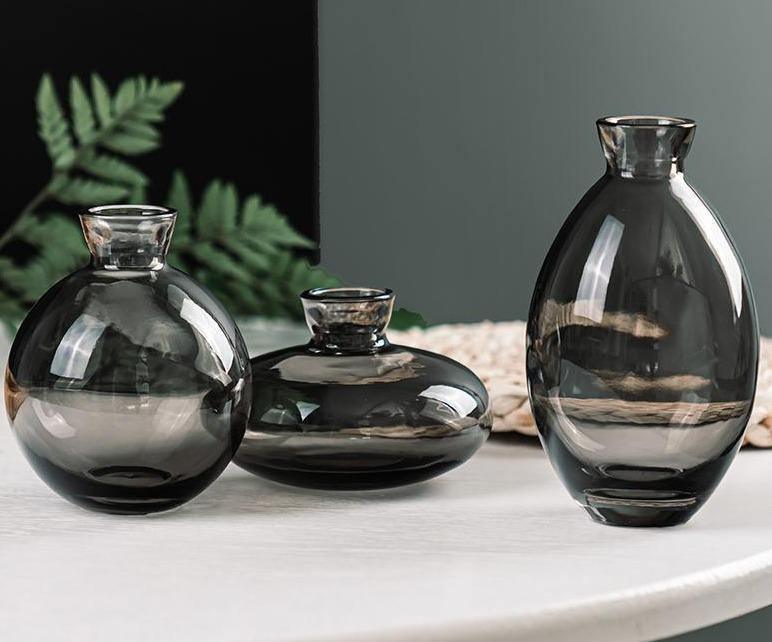 Avtoit | TrioVase Glass Vases Set | Stylish Design | Perfect Decoration | Available in various colors