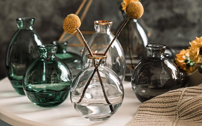 Avtoit | TrioVase Glass Vases Set | Stylish Design | Perfect Decoration | Available in various colors