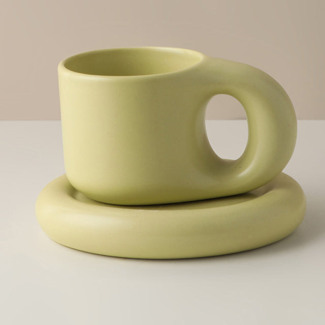 Avtoit | Nordic Ceramic Handle Handmade Mug