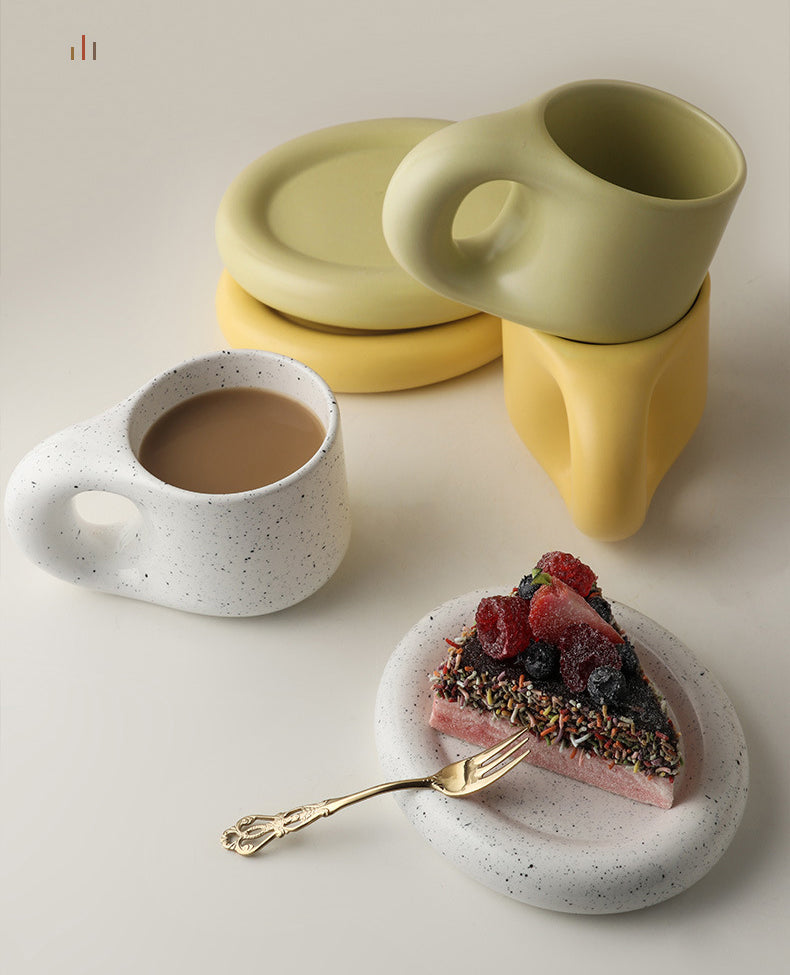 Avtoit | Nordic Ceramic Handle Handmade Mug
