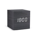 Avtoit | LED alarm clock in wooden cube shape