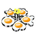 Avtoit | 5pcs/set Stainless steel Fried Egg Mold Pancake Rings