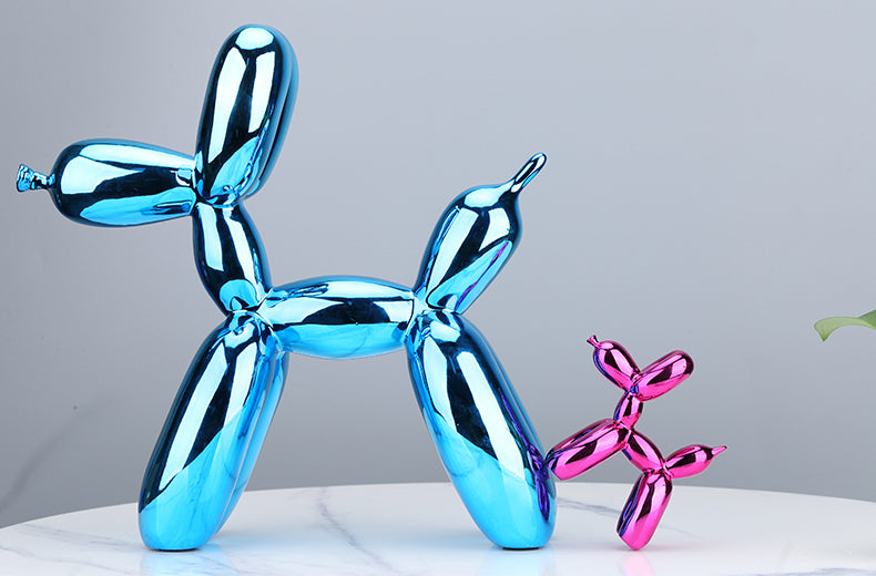 Avtoit | Nordic Resin Balloon Dog Figurines