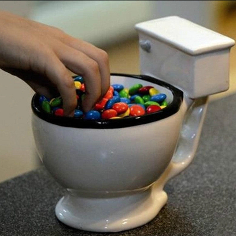 Avtoit | Toilet Ceramic Coffee Mugs with Handgrip