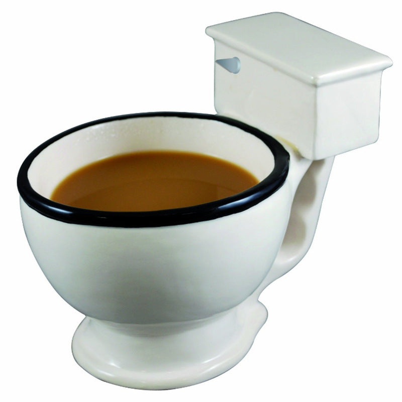 Avtoit | Toilet Ceramic Coffee Mugs with Handgrip