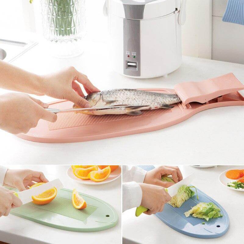 Avtoit | Creative Fish Cutting Board with Clip