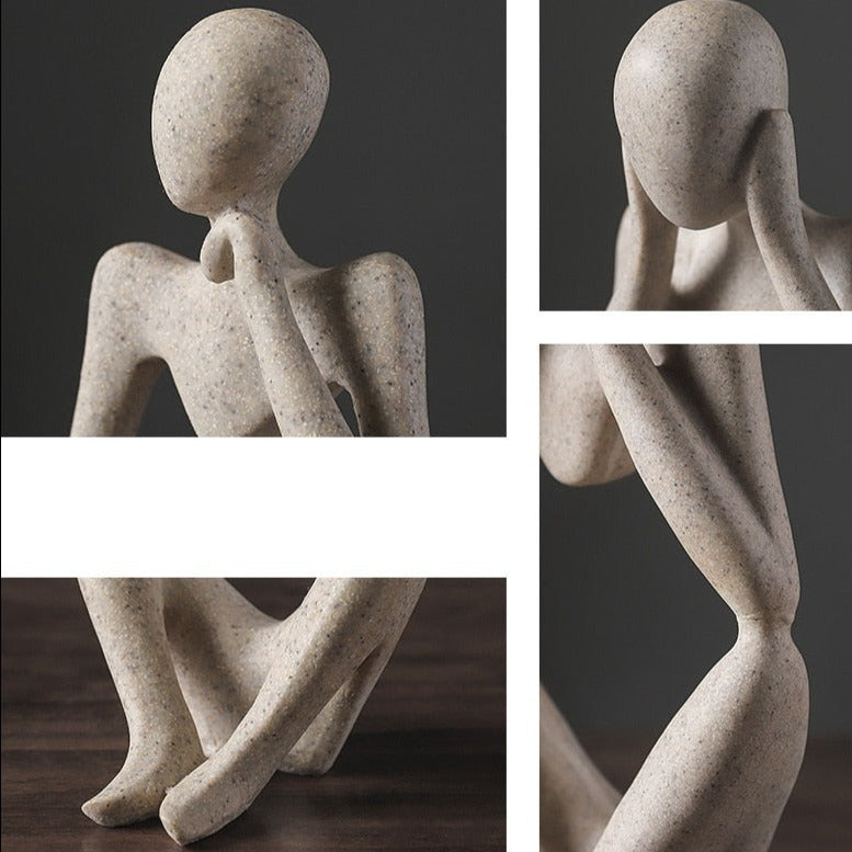 Avtoit | Nordic Abstract Unique Thinker Figurine Home Decor