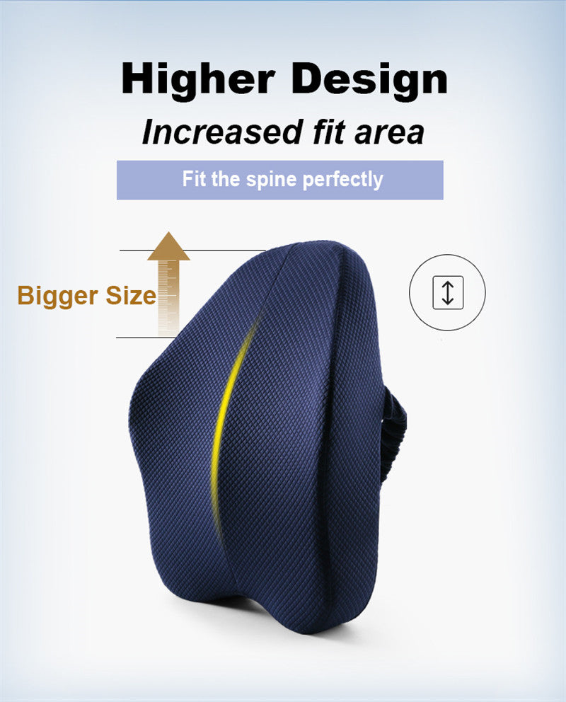 Avtoit | Office Chair Memory Foam Cushion Pillow Set