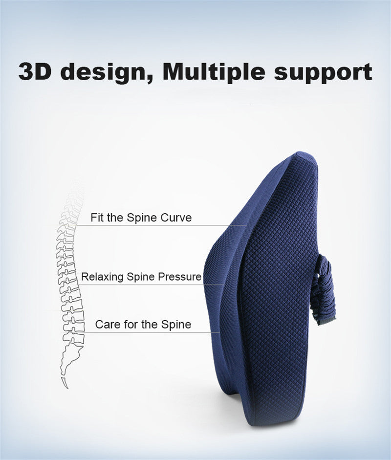 Avtoit | Office Chair Memory Foam Cushion Pillow Set