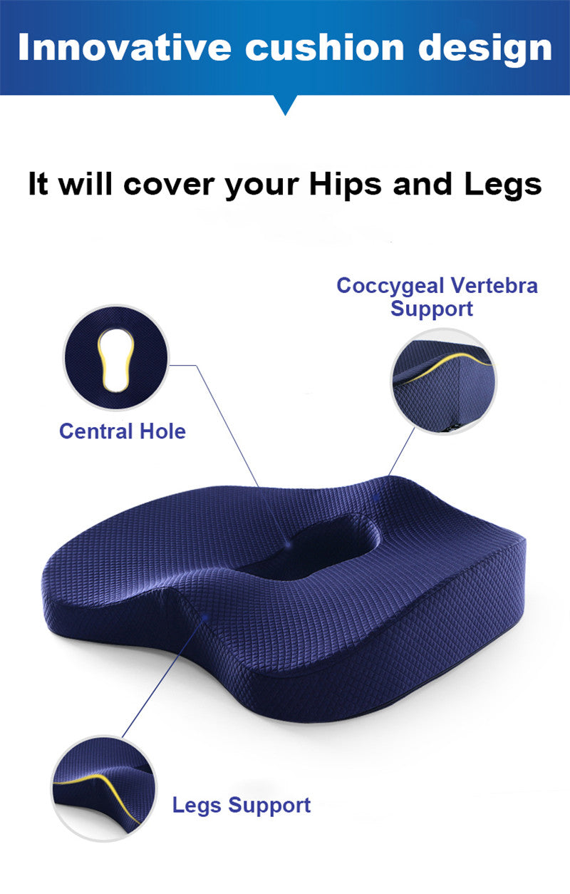 Avtoit | Office Chair Memory Foam Cushion Pillow Set