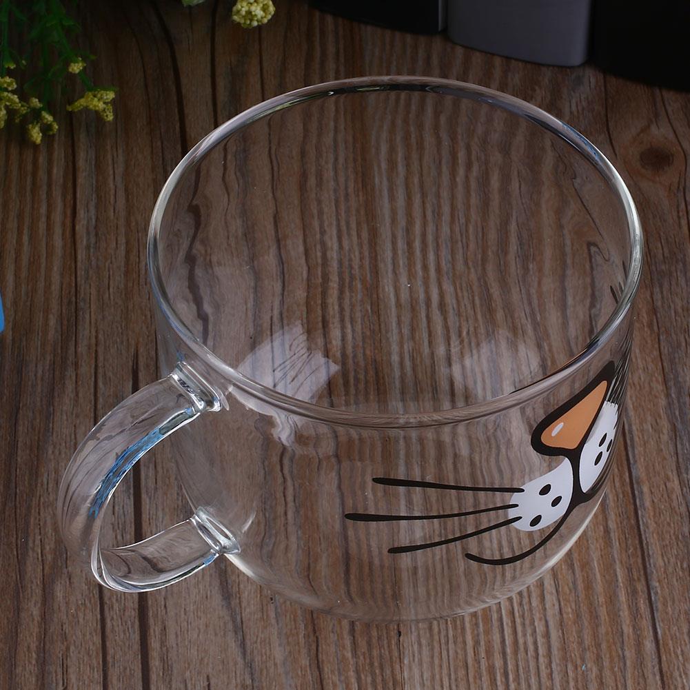 Avtoit | Cute Cat Glass Coffee Cup