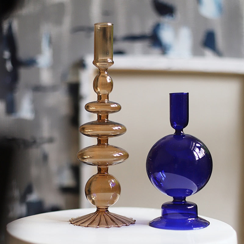 Avtoit | Nordic Stylish Bubble Glass Candle Holder