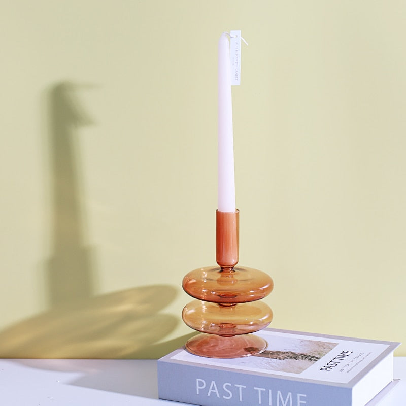 Avtoit | Nordic Stylish Bubble Glass Candle Holder