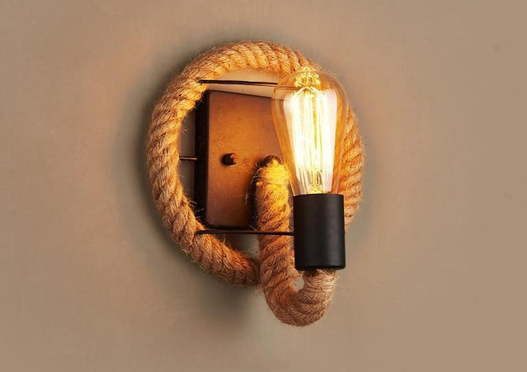 Avtoit | Vintage Rope Wall Light