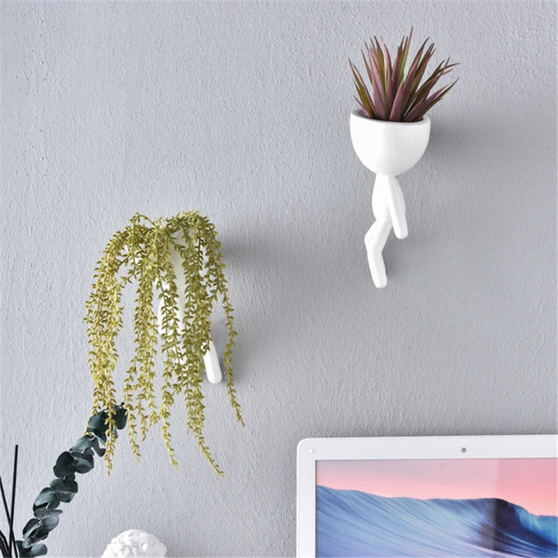 Avtoit | Nordic Hanging Miniature Human Flower Pots