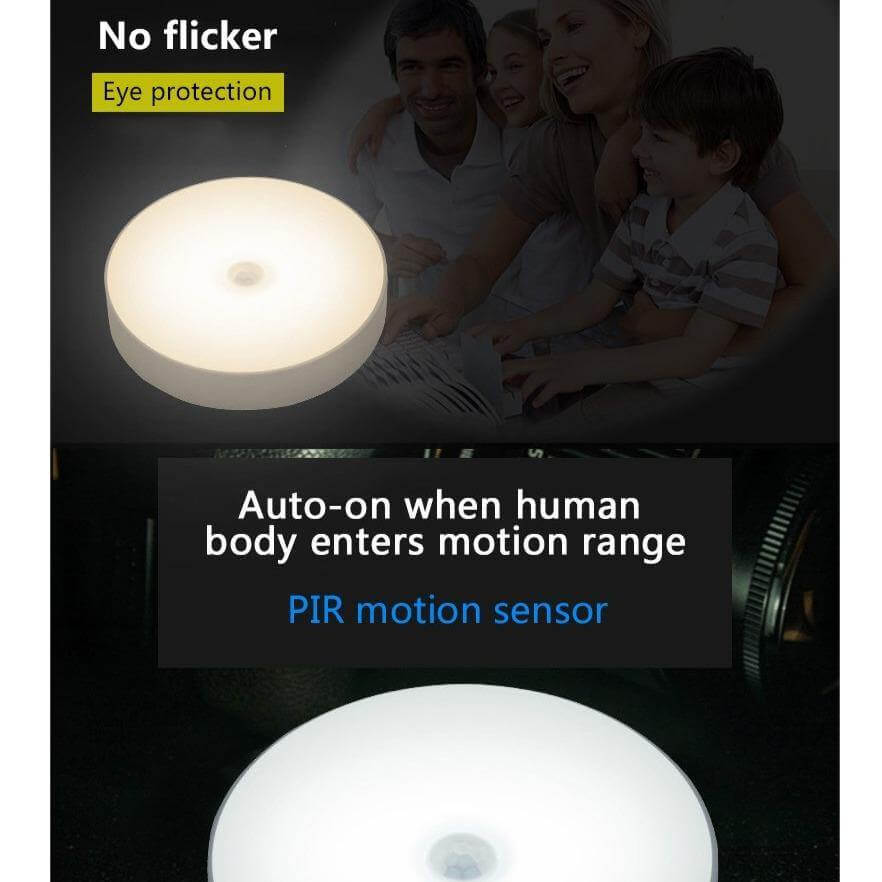 Avtoit | Rechargeable Motion Sensor LED USB Night Light
