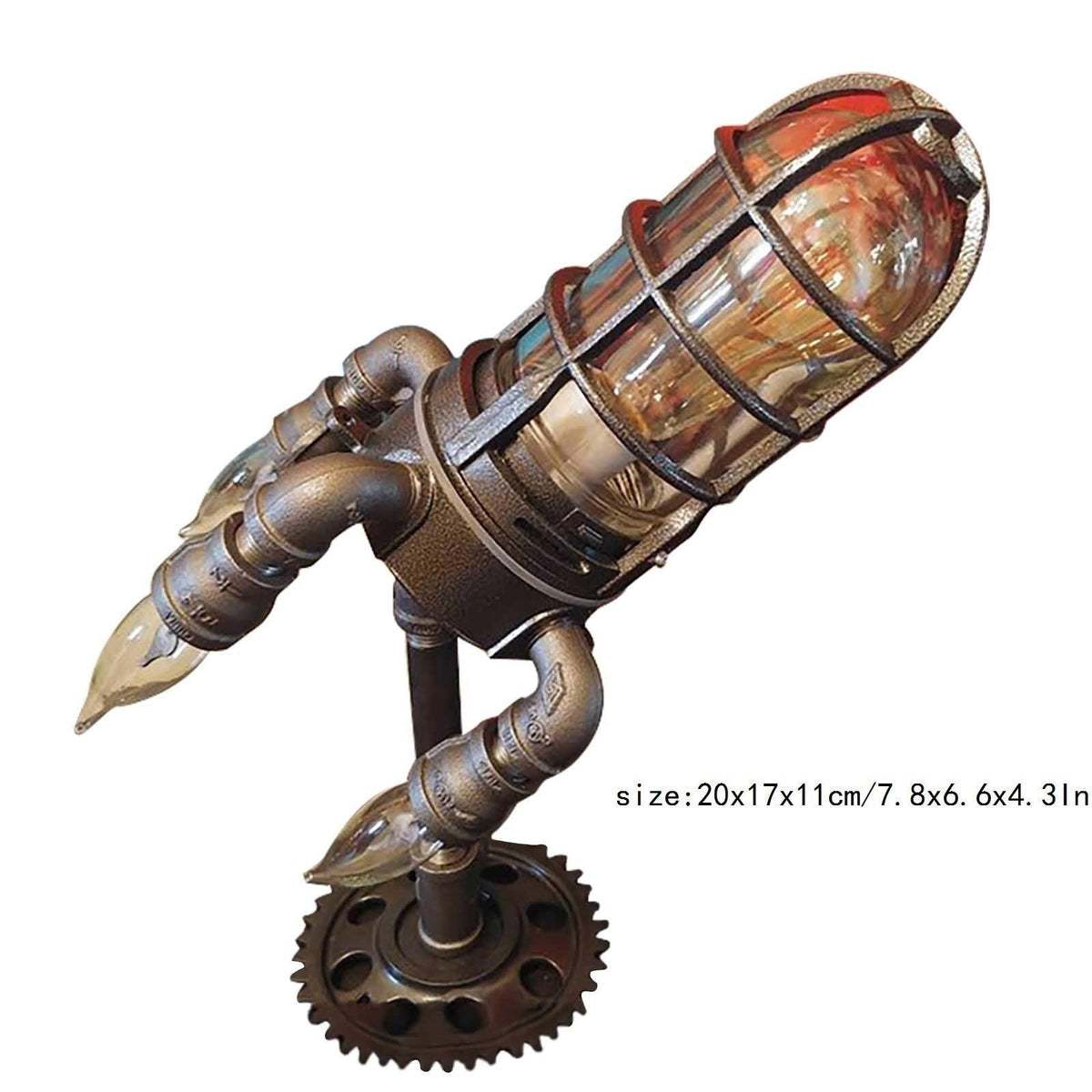 Avtoit | Rocket Ship Industrial Vintage Lamp