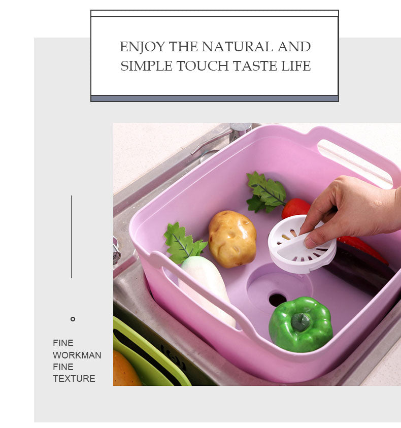 Avtoit | Portable Large Vegetable Washer Drain Basket