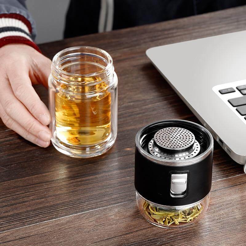 Avtoit | Double Glass Portable Eco-Friendly Tea Infuser