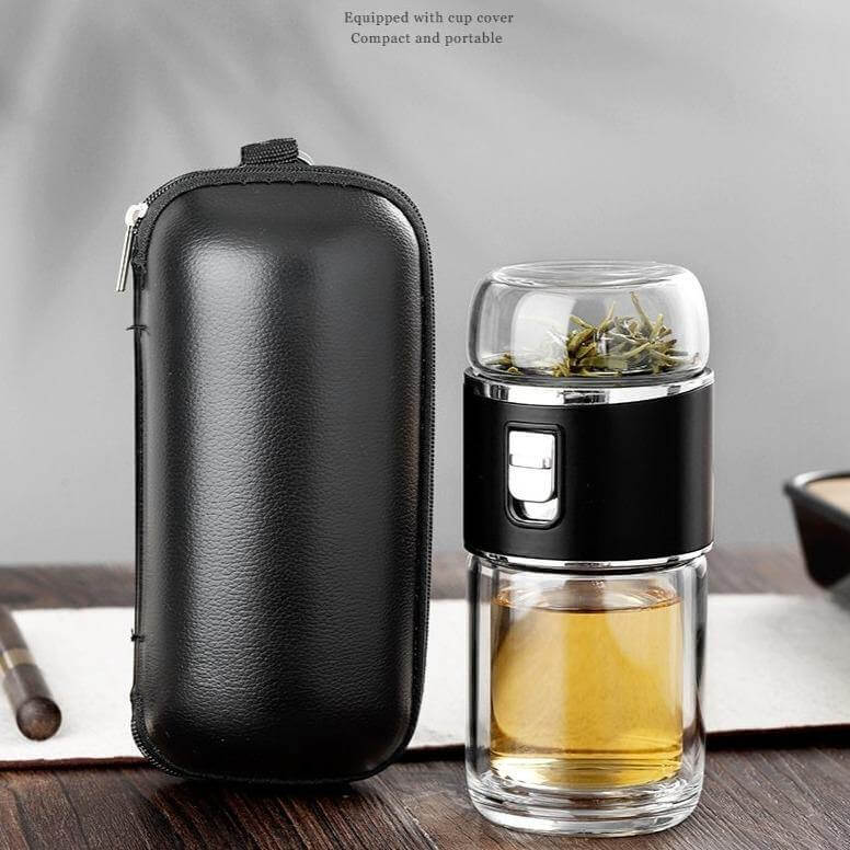 Avtoit | Double Glass Portable Eco-Friendly Tea Infuser