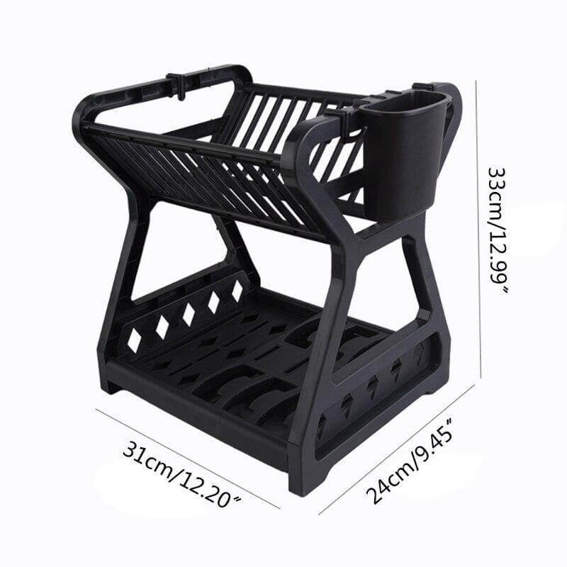 Avtoit | Double-layer Multifunctional Countertop Sink Dish Drying Rack