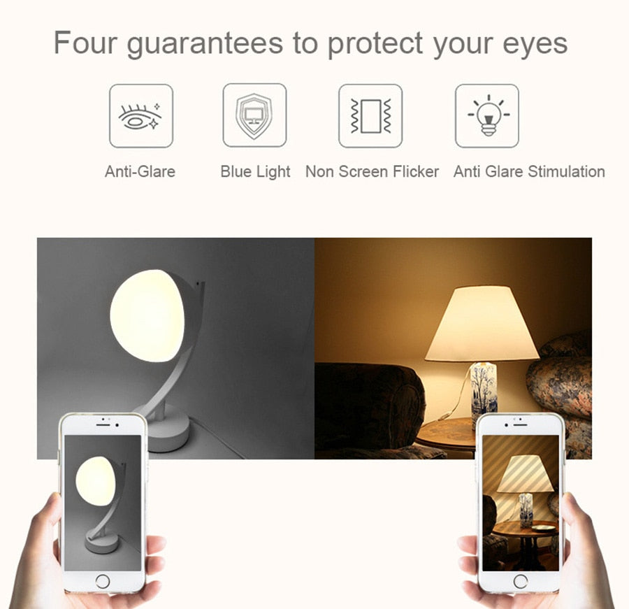 Avtoit | Elegant Smart Voice Dimmable LED Desk Lamp