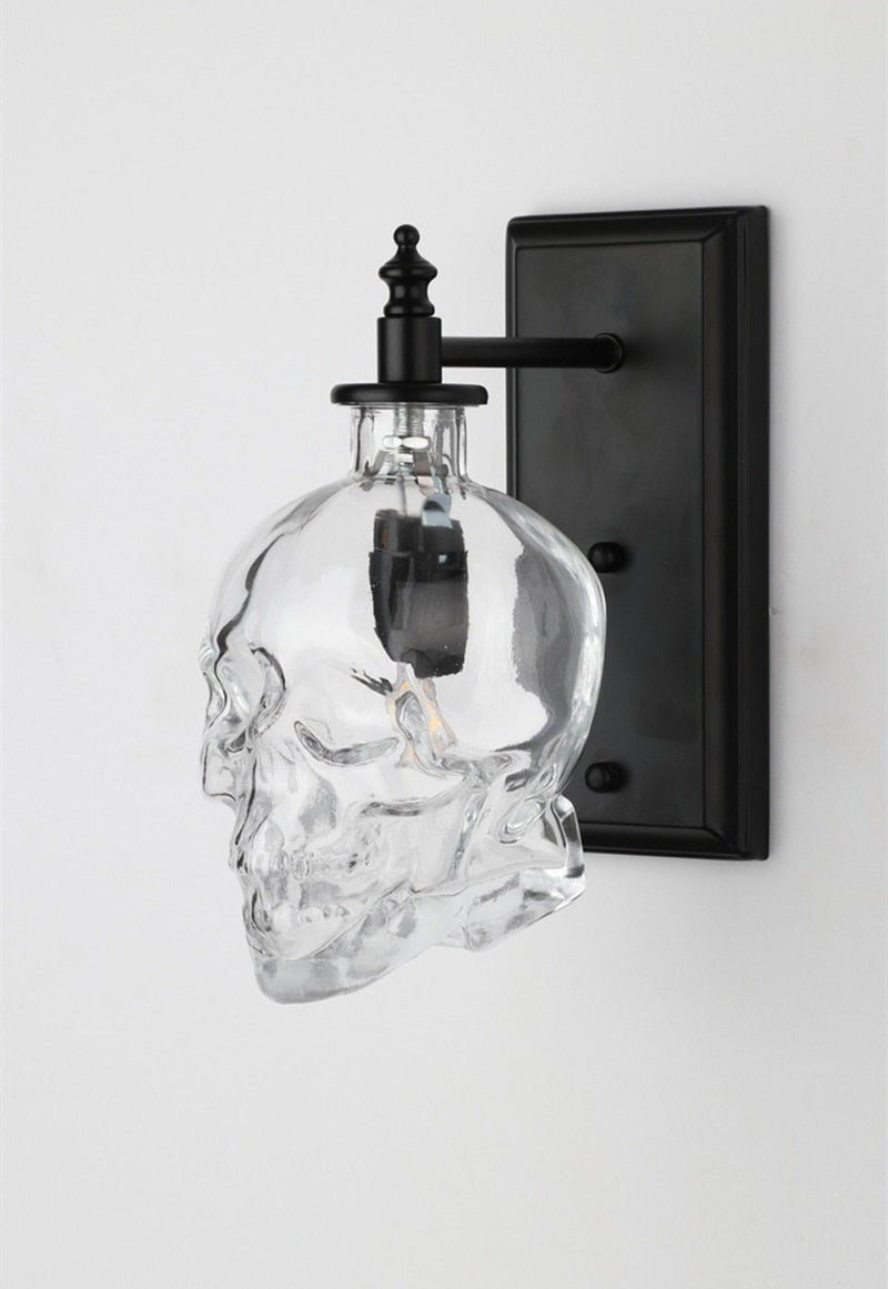 Avtoit | Retro Skull Glass Pendant Light
