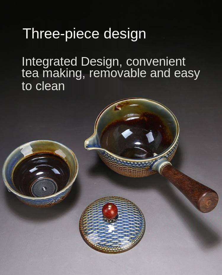 Avtoit | Unique Ceramic Moving Teapot Filter Set