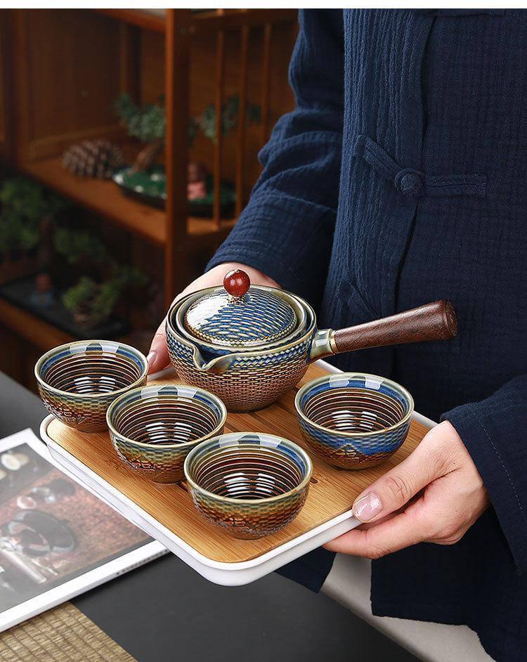 Avtoit | Unique Ceramic Moving Teapot Filter Set