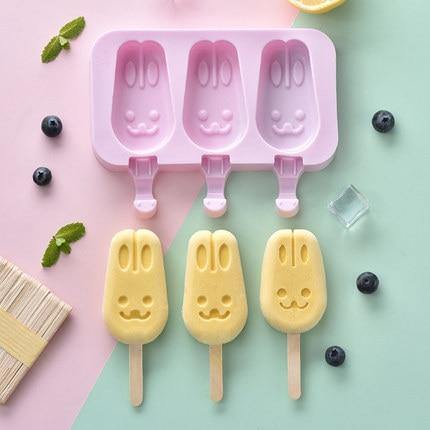 Avtoit | Silicone Cartoon Homemade Ice Cream Molds