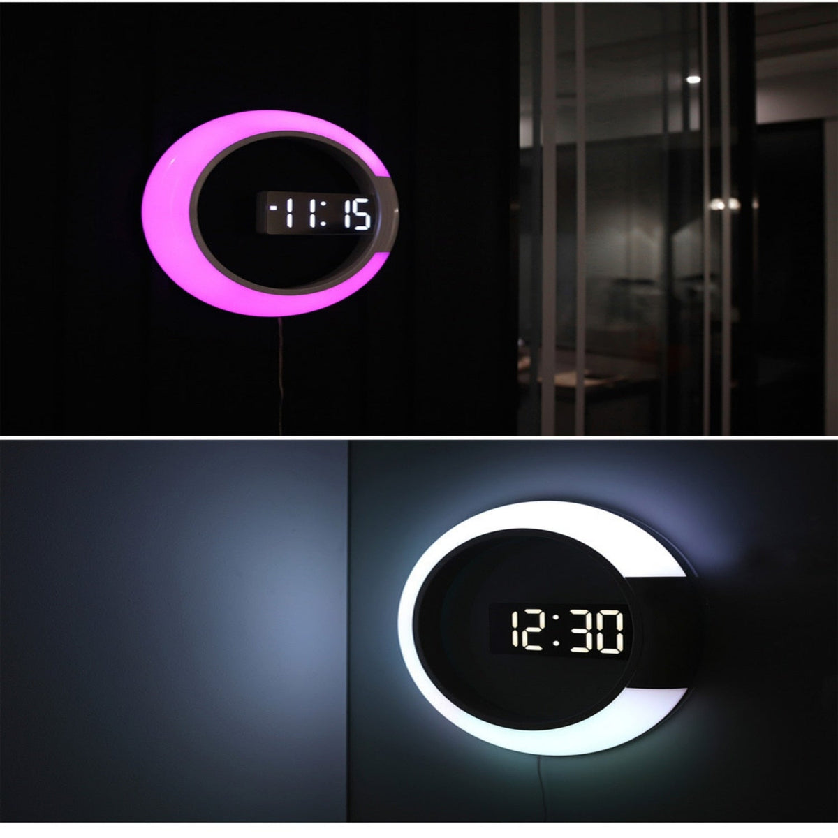 Avtoit | LED Ring Lamp Wall Clock