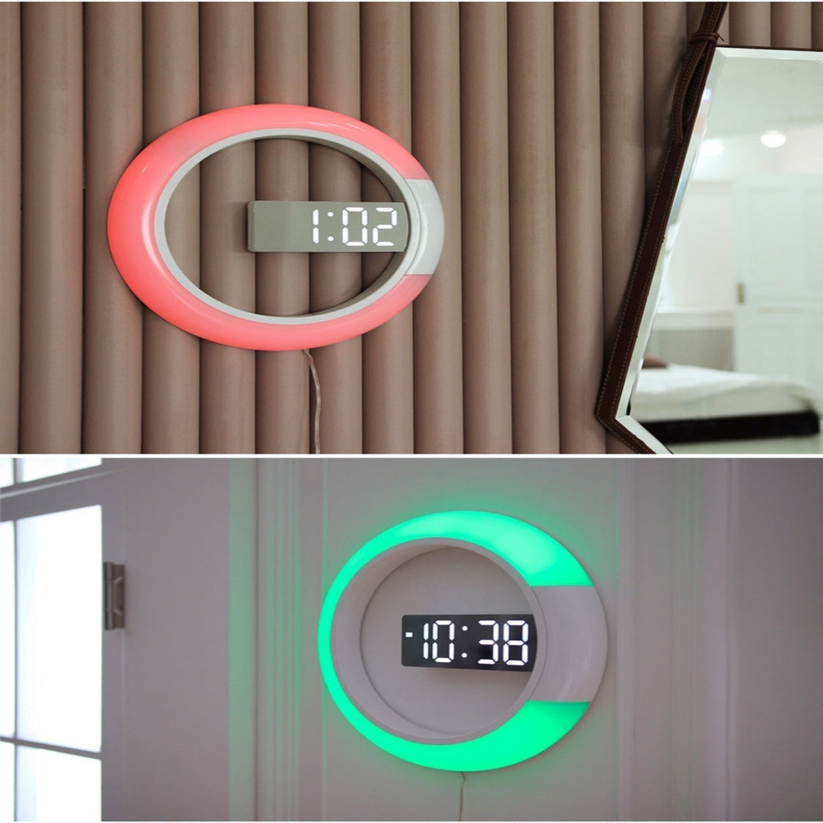 Avtoit | LED Ring Lamp Wall Clock