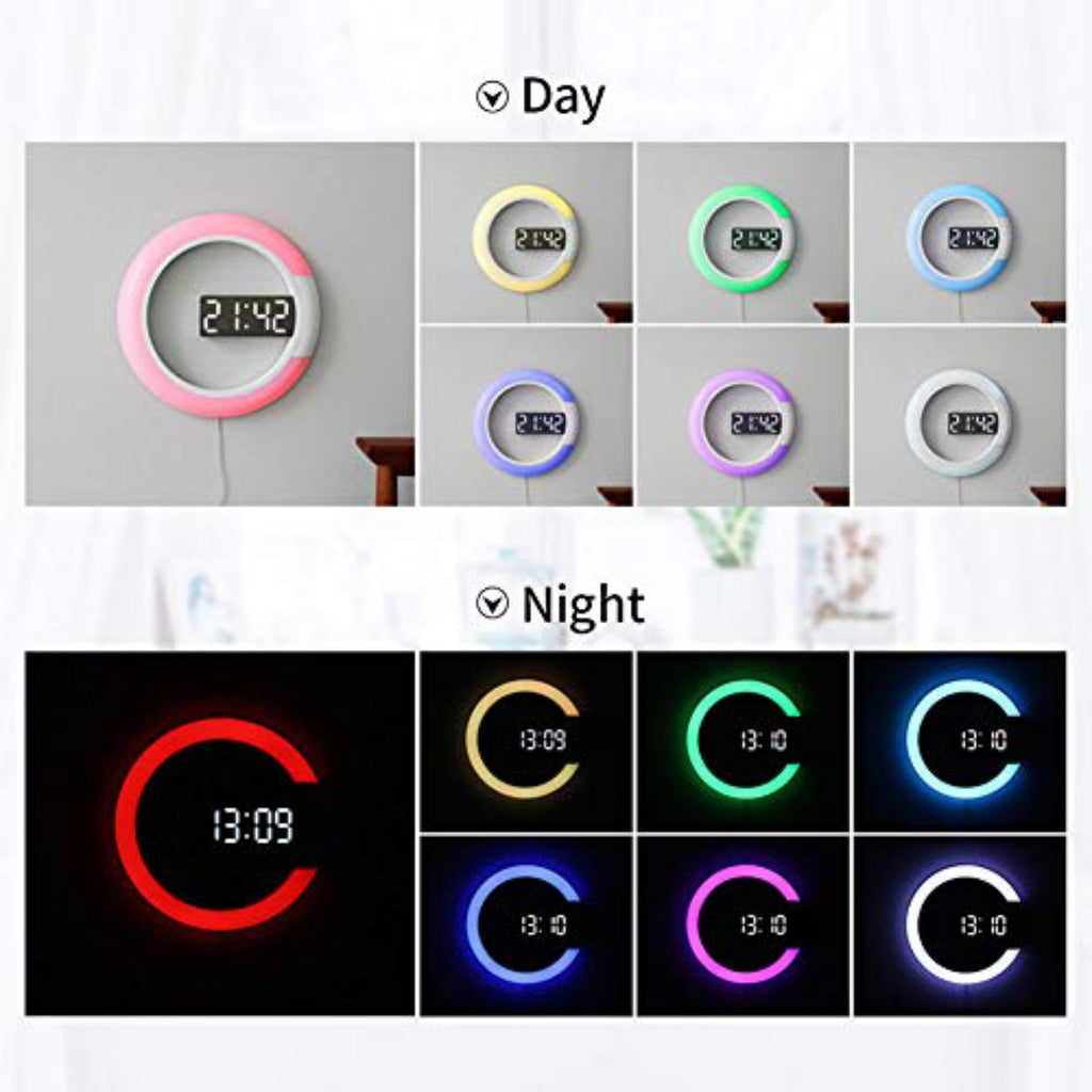 Avtoit | LED Ring Lamp Wall Clock