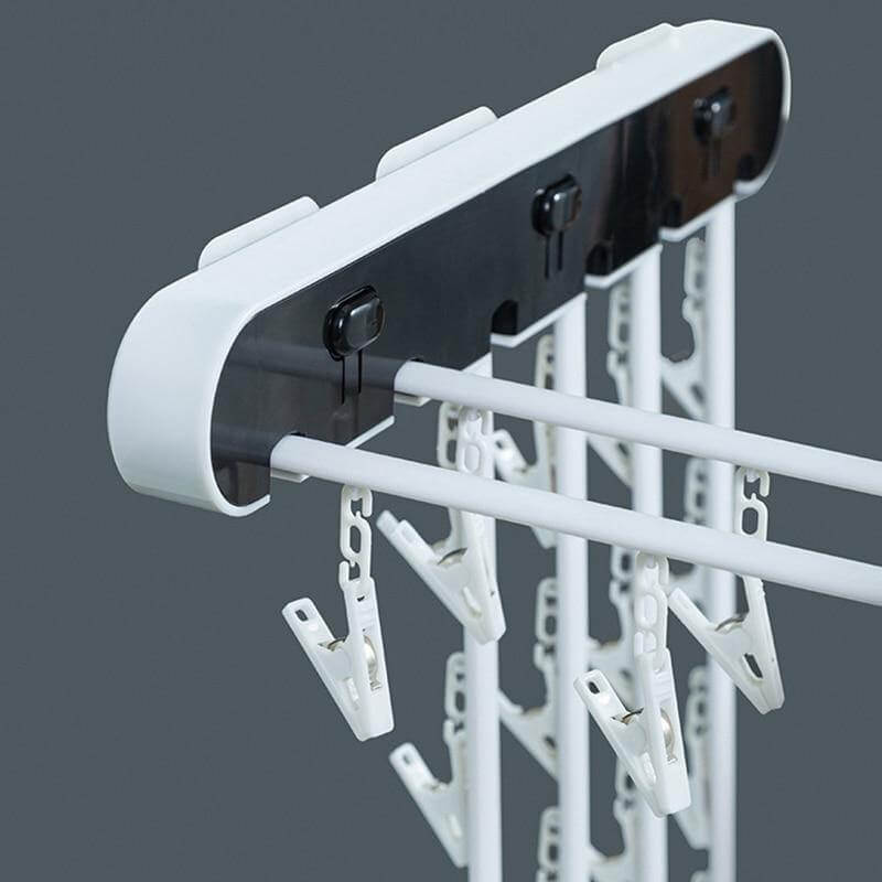 Avtoit | Wall-Mounted Folding Easy Drying Sock Hanger Rack