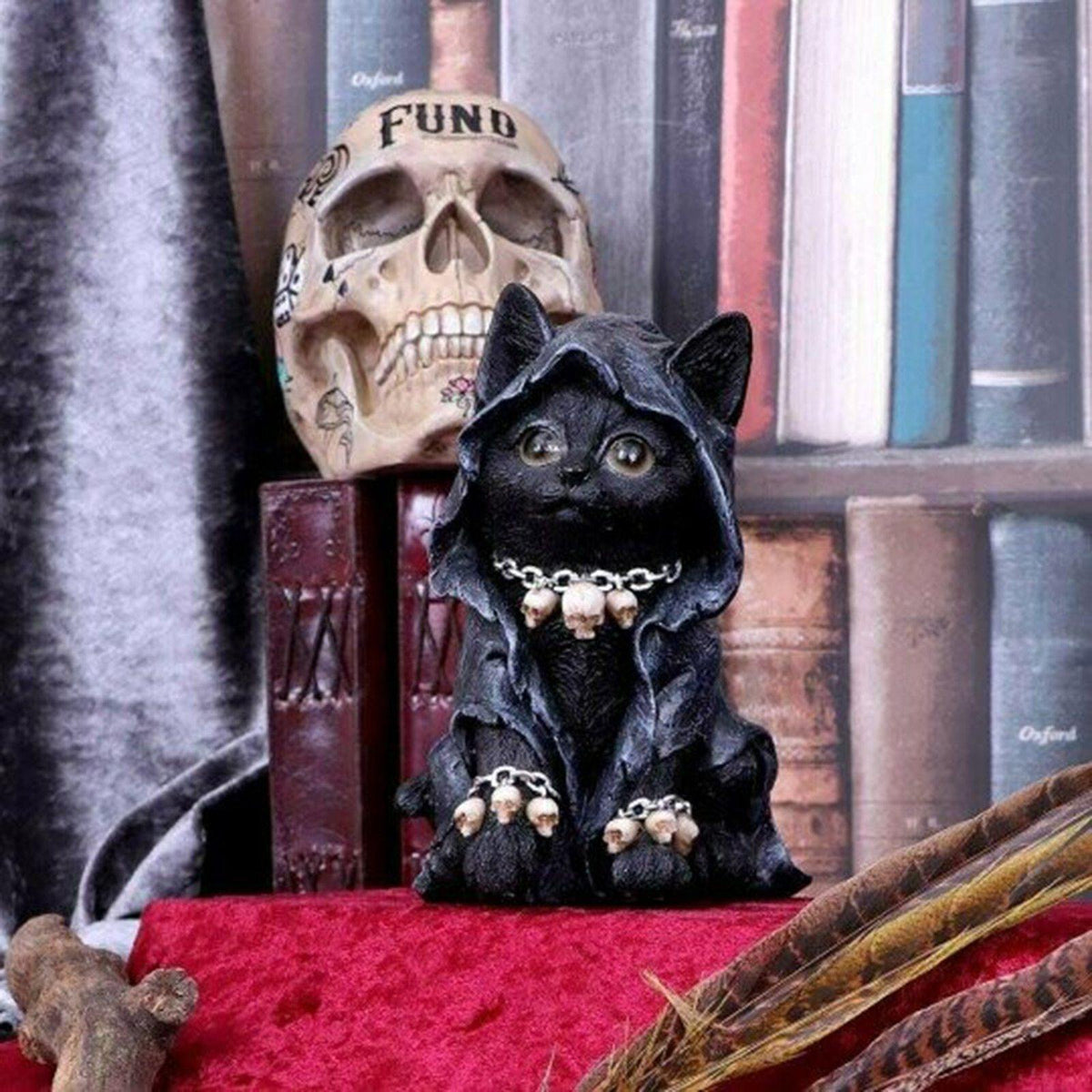 Avtoit | Resin Black Cat Statue Decor