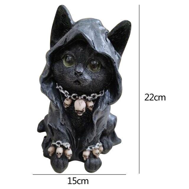 Avtoit | Resin Black Cat Statue Decor