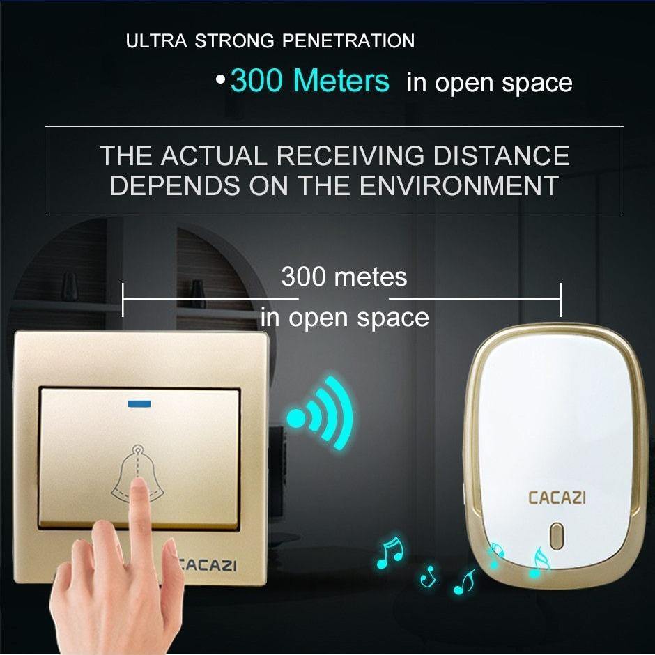 Avtoit | Waterproof Cordless Wireless Doorbell