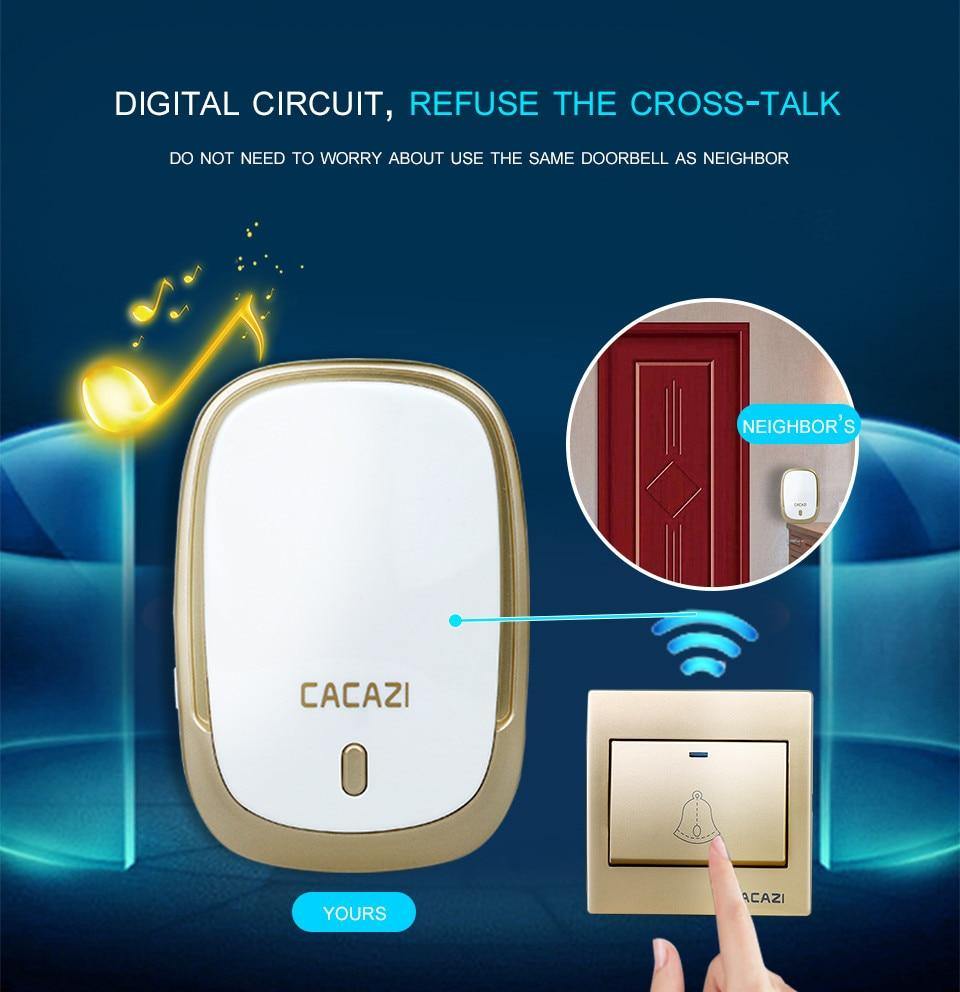 Avtoit | Waterproof Cordless Wireless Doorbell