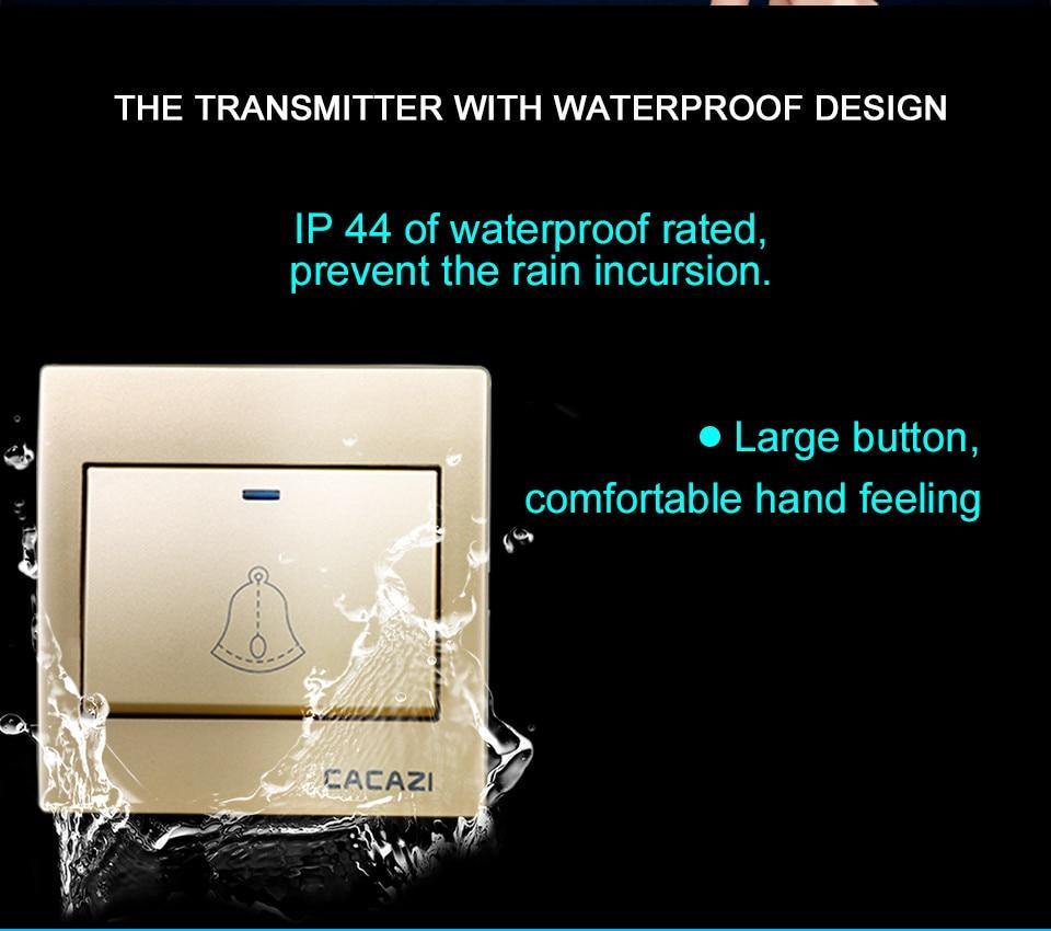 Avtoit | Waterproof Cordless Wireless Doorbell
