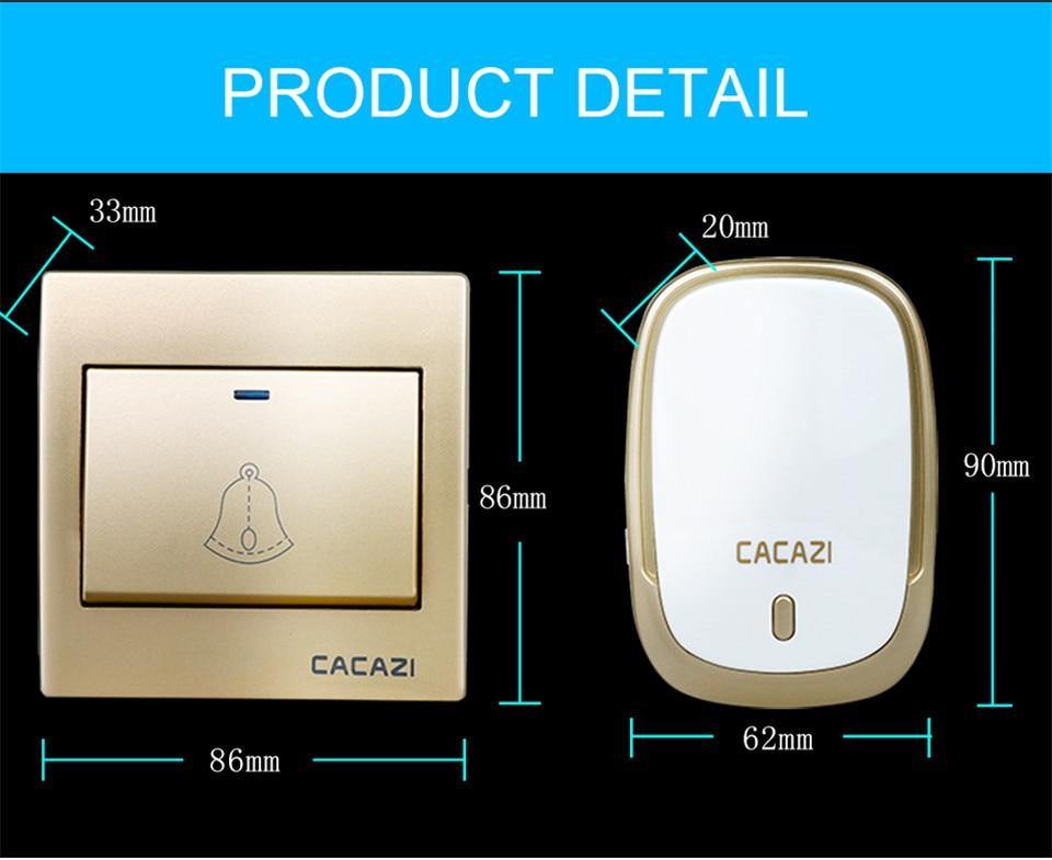 Avtoit | Waterproof Cordless Wireless Doorbell