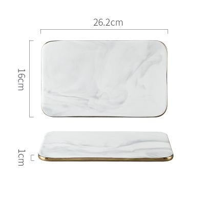 Avtoit | Elegant White Marble Ceramic Cutting Board
