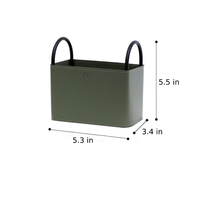 Avtoit | Oslo Leather Storage Basket