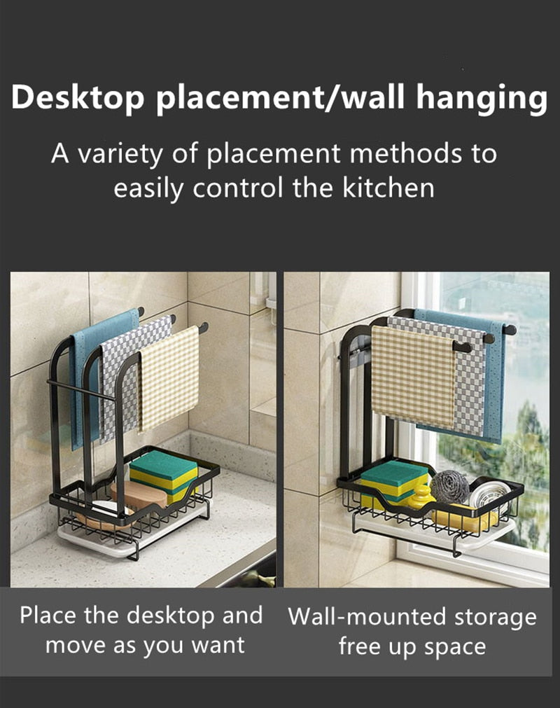 Avtoit | Countertop Dish Drying Rack with Drainer