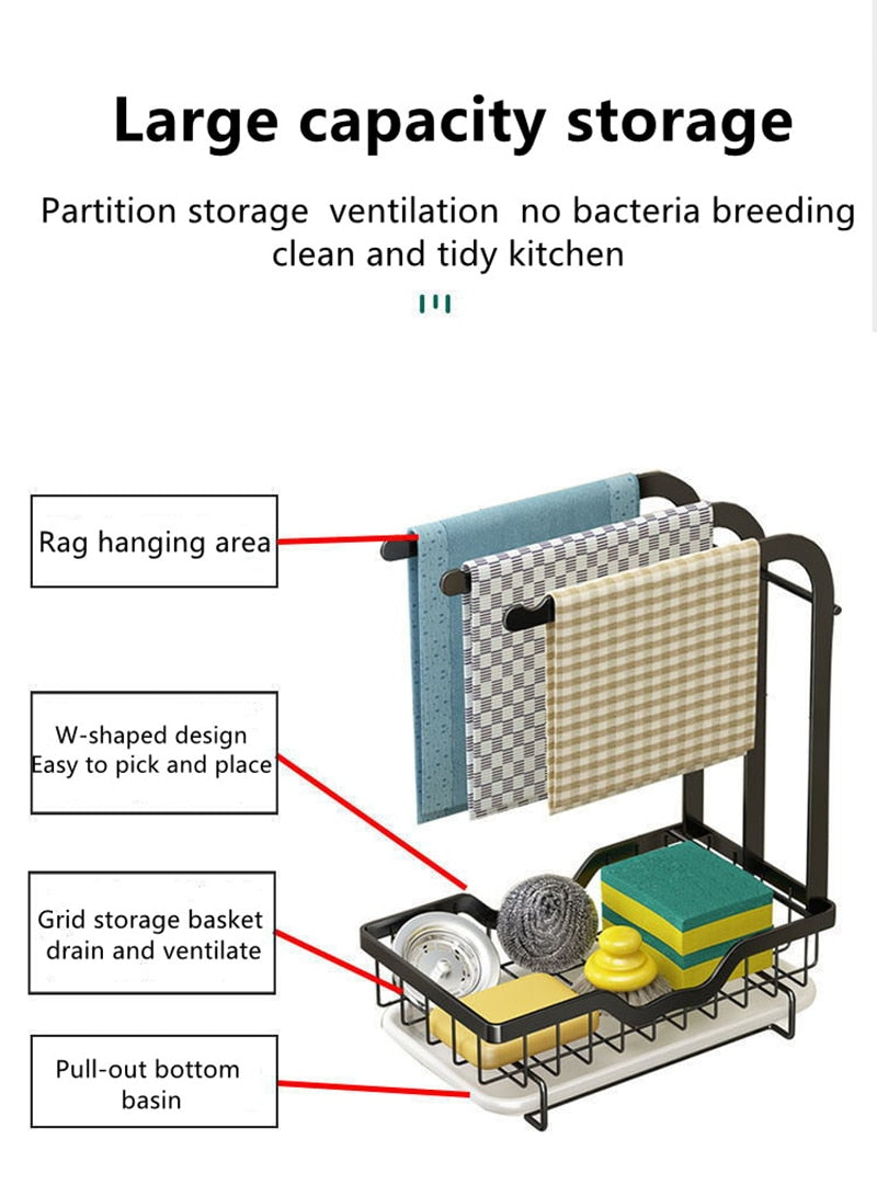 Avtoit | Countertop Dish Drying Rack with Drainer