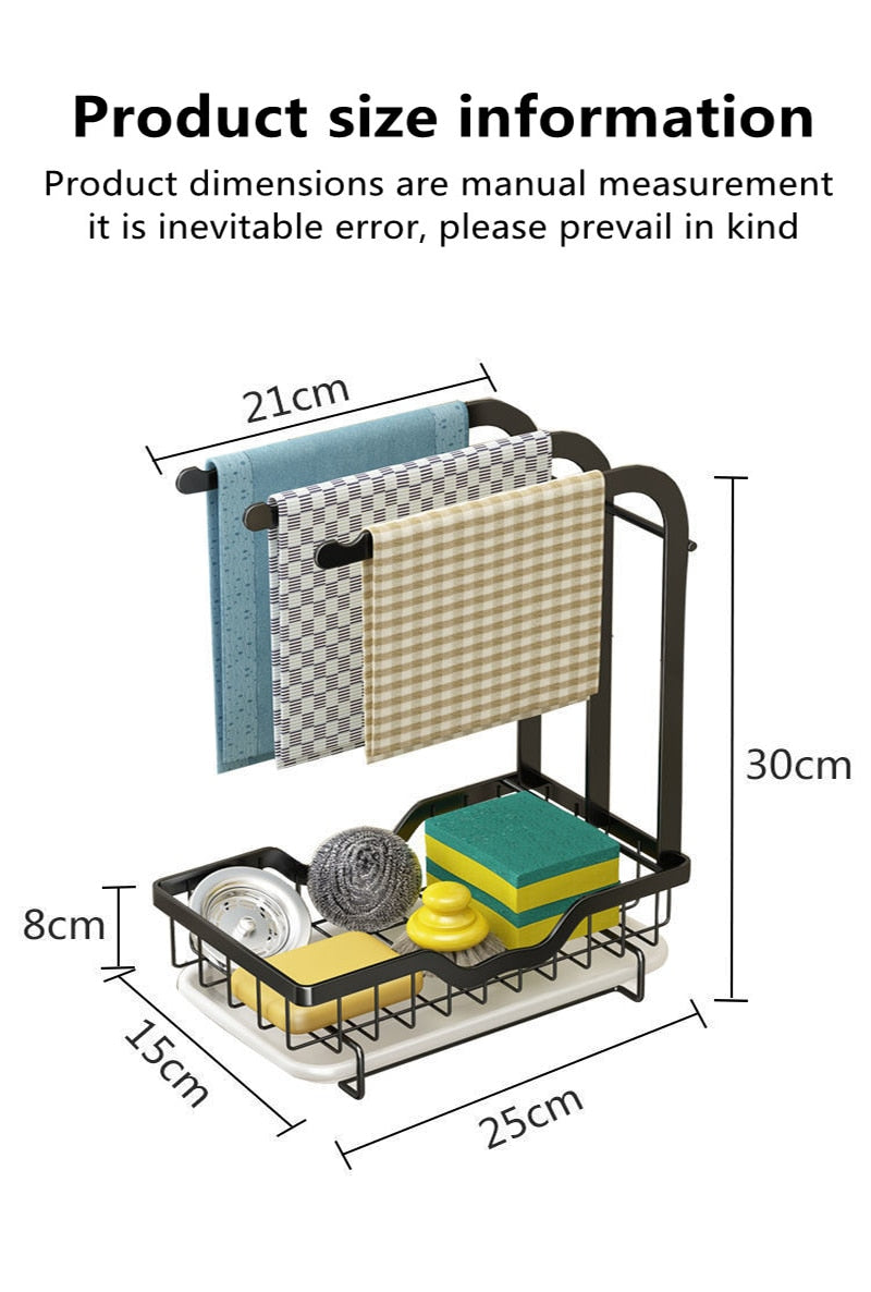 Avtoit | Countertop Dish Drying Rack with Drainer